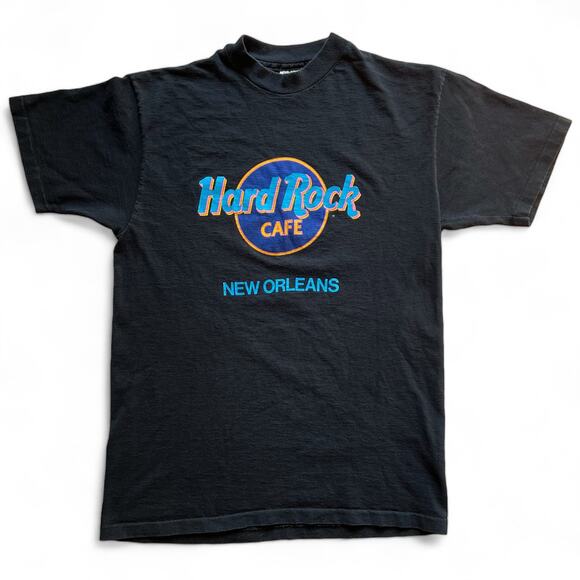 Hard Rock Cafe Other - Vintage 90s Hard Rock Cafe New Orleans Single Stitch Restaurant T Shirt L Black